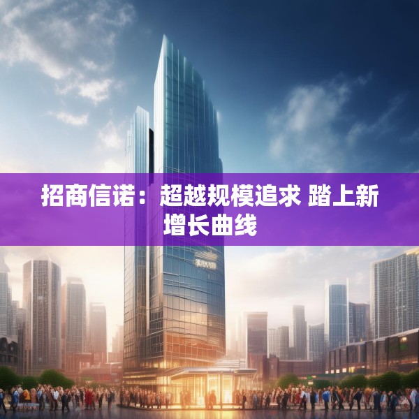 招商信诺：超越规模追求 踏上新增长曲线