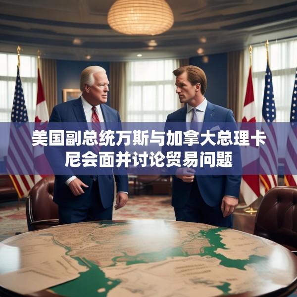 美国副总统万斯与加拿大总理卡尼会面并讨论贸易问题