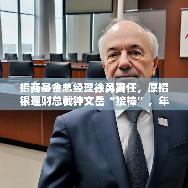 招商基金总经理徐勇离任，原招银理财总裁钟文岳“接棒”，年内已有多位公募总经理离任