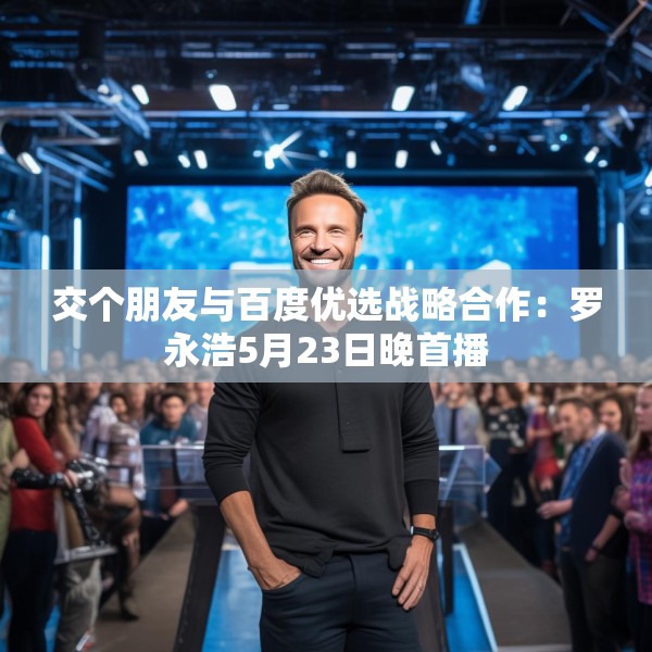 交个朋友与百度优选战略合作：罗永浩5月23日晚首播