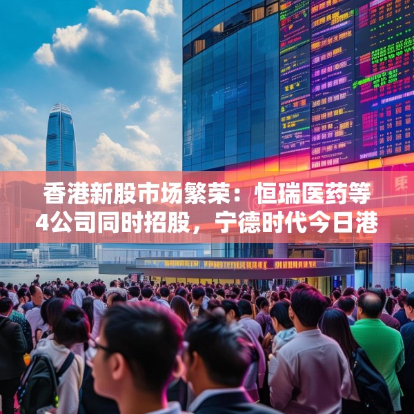 香港新股市场繁荣：恒瑞医药等4公司同时招股，宁德时代今日港交所上市