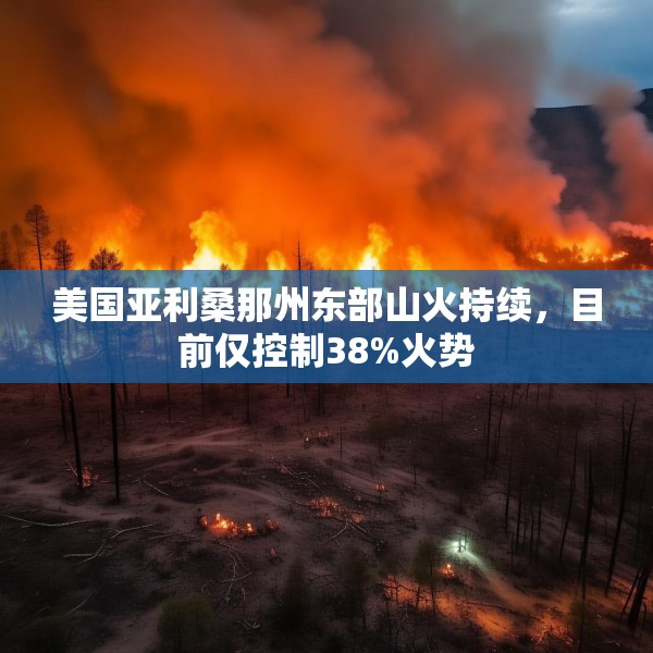 美国亚利桑那州东部山火持续，目前仅控制38%火势