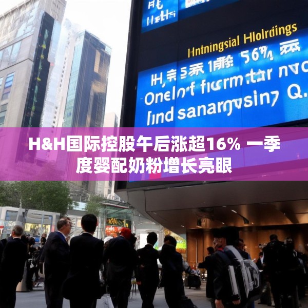 H&H国际控股午后涨超16% 一季度婴配奶粉增长亮眼