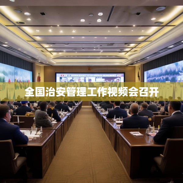 全国治安管理工作视频会召开