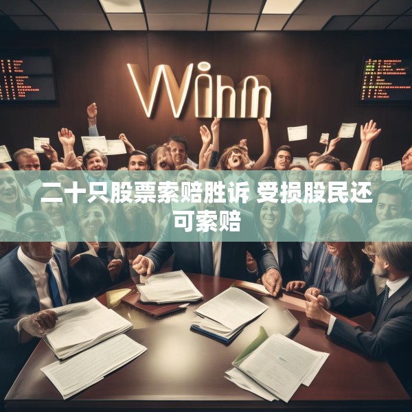 二十只股票索赔胜诉 受损股民还可索赔
