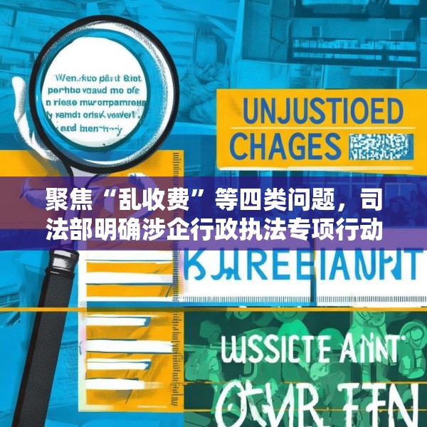 聚焦“乱收费”等四类问题，司法部明确涉企行政执法专项行动目标