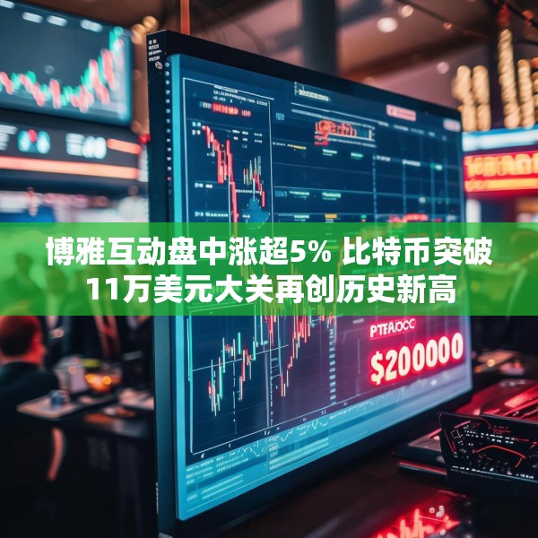博雅互动盘中涨超5% 比特币突破11万美元大关再创历史新高