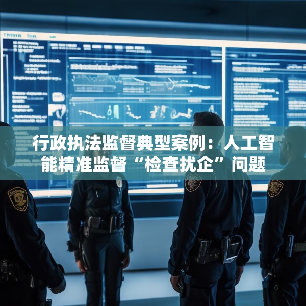 行政执法监督典型案例：人工智能精准监督“检查扰企”问题