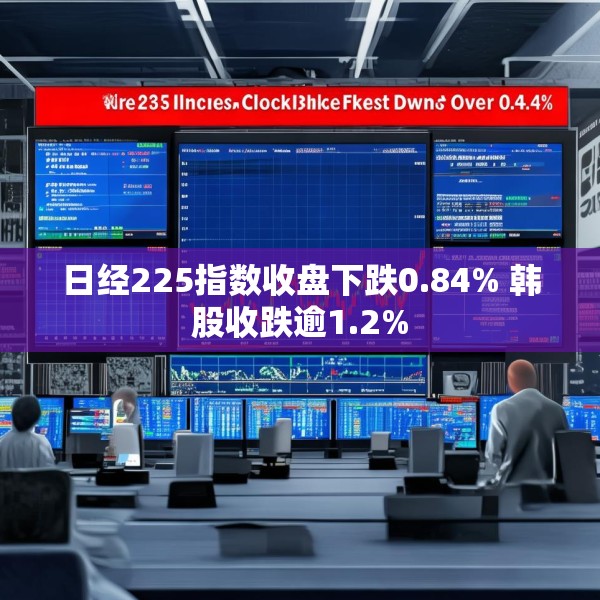 日经225指数收盘下跌0.84% 韩股收跌逾1.2%