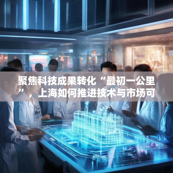 聚焦科技成果转化“最初一公里”，上海如何推进技术与市场可行性验证？