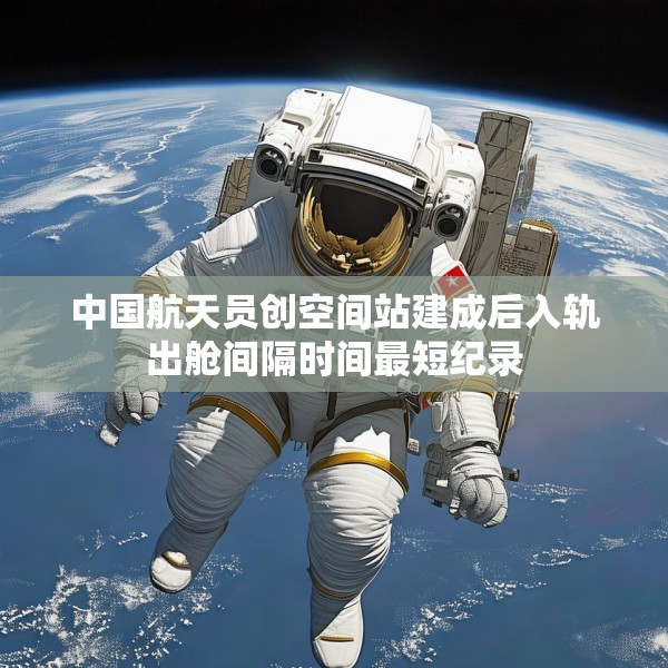 中国航天员创空间站建成后入轨出舱间隔时间最短纪录