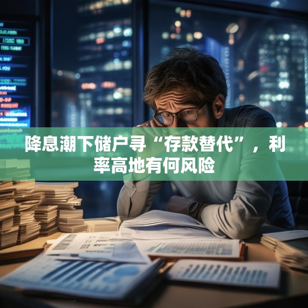 降息潮下储户寻“存款替代”，利率高地有何风险