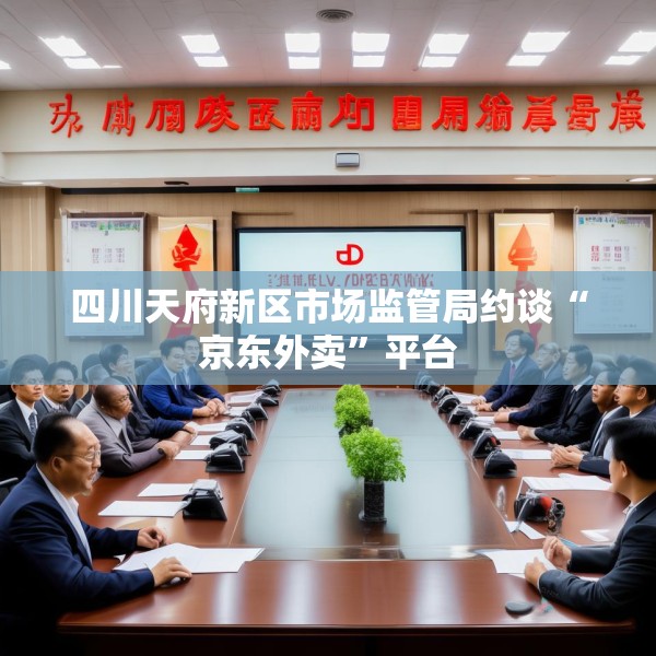 四川天府新区市场监管局约谈“京东外卖”平台