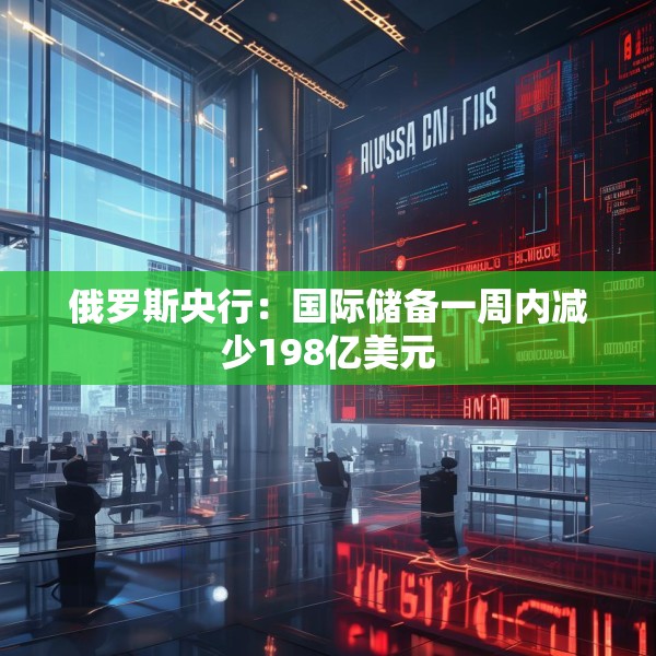 俄罗斯央行：国际储备一周内减少198亿美元