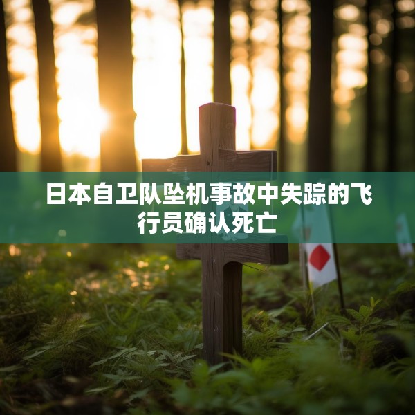 日本自卫队坠机事故中失踪的飞行员确认死亡