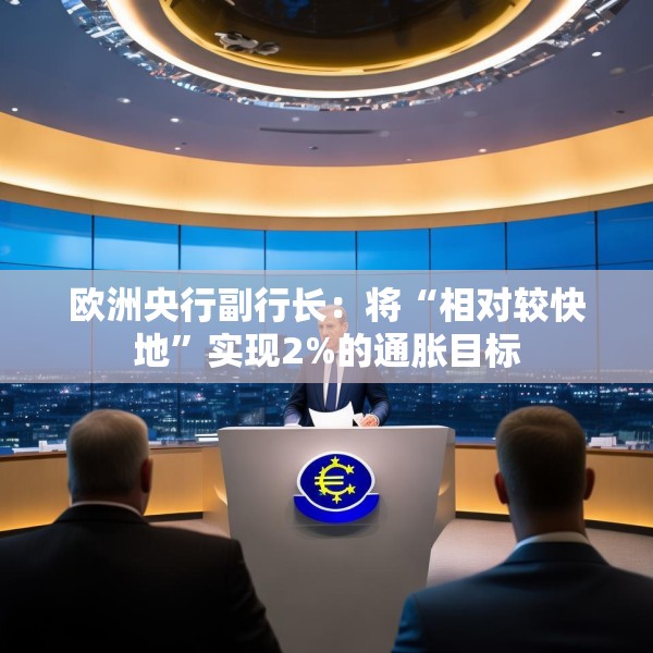 欧洲央行副行长：将“相对较快地”实现2%的通胀目标
