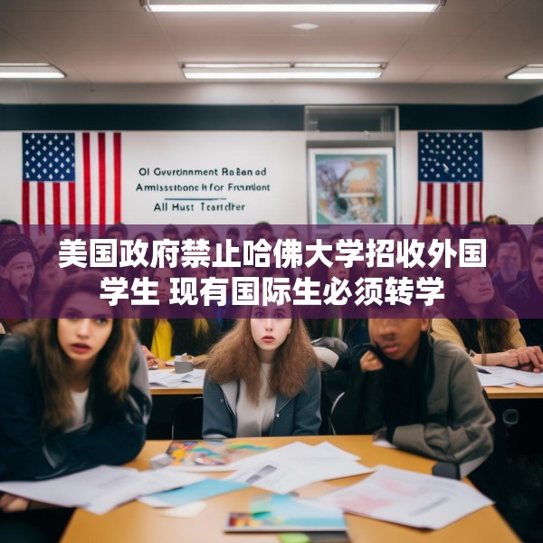 美国政府禁止哈佛大学招收外国学生 现有国际生必须转学