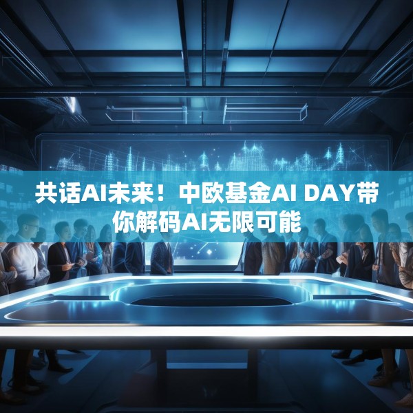 共话AI未来！中欧基金AI DAY带你解码AI无限可能