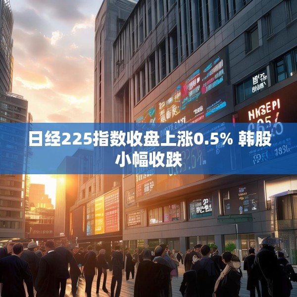 日经225指数收盘上涨0.5% 韩股小幅收跌