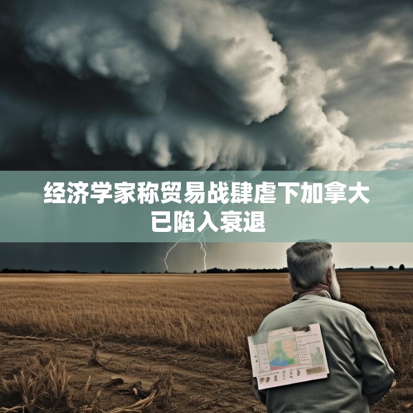 经济学家称贸易战肆虐下加拿大已陷入衰退