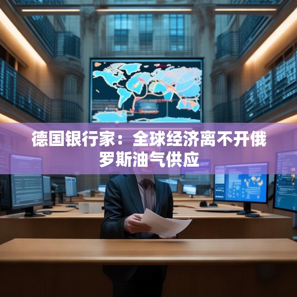 德国银行家：全球经济离不开俄罗斯油气供应