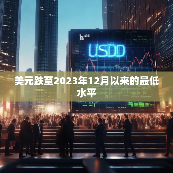 美元跌至2023年12月以来的最低水平