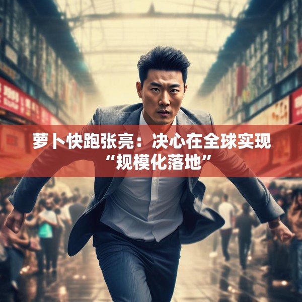萝卜快跑张亮：决心在全球实现“规模化落地”
