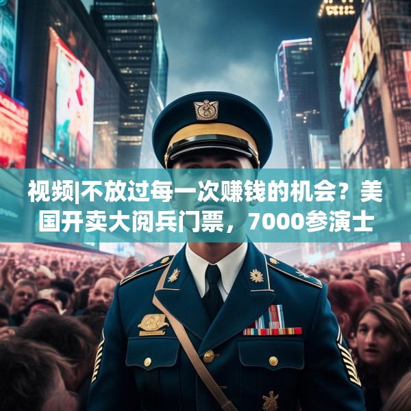 视频|不放过每一次赚钱的机会？美国开卖大阅兵门票，7000参演士兵一天只供一顿热餐