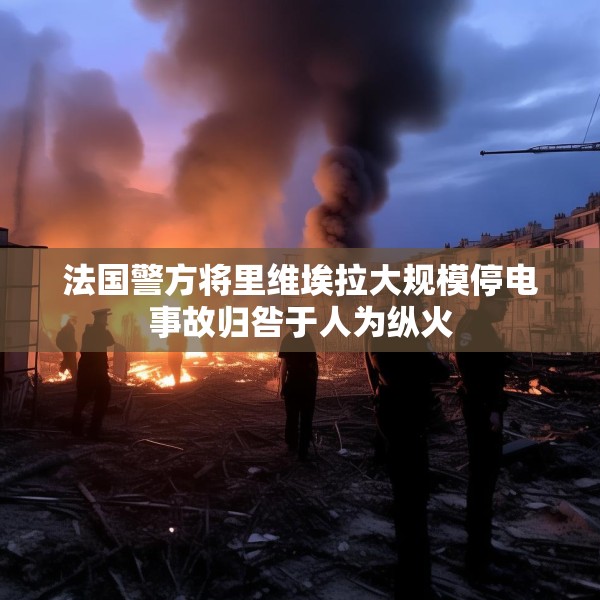 法国警方将里维埃拉大规模停电事故归咎于人为纵火