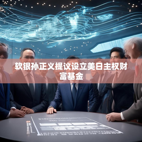 软银孙正义提议设立美日主权财富基金