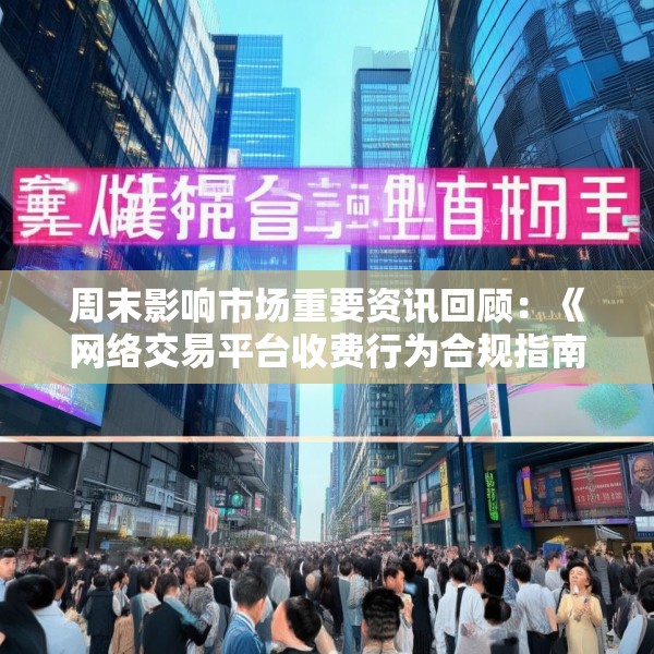周末影响市场重要资讯回顾：《网络交易平台收费行为合规指南》征求意见 首批新型浮动费率基金获批
