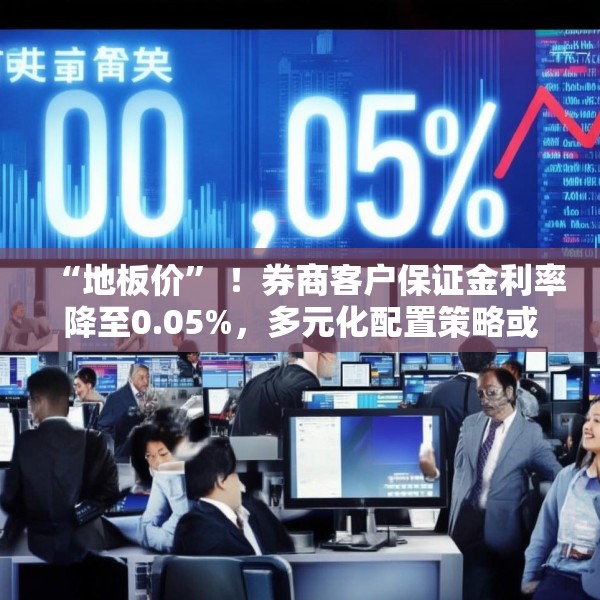 “地板价” ！券商客户保证金利率降至0.05%，多元化配置策略或将破局