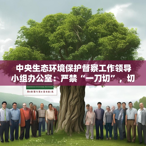 中央生态环境保护督察工作领导小组办公室：严禁“一刀切”，切实减轻基层负担