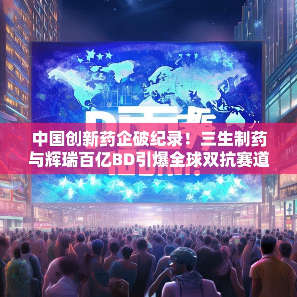 中国创新药企破纪录！三生制药与辉瑞百亿BD引爆全球双抗赛道