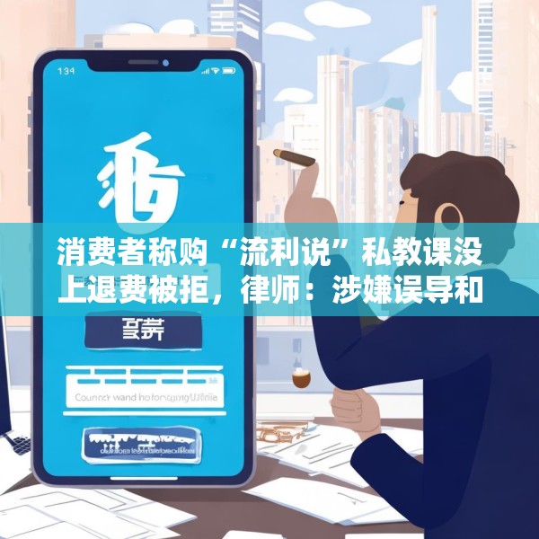 消费者称购“流利说”私教课没上退费被拒，律师：涉嫌误导和霸王条款