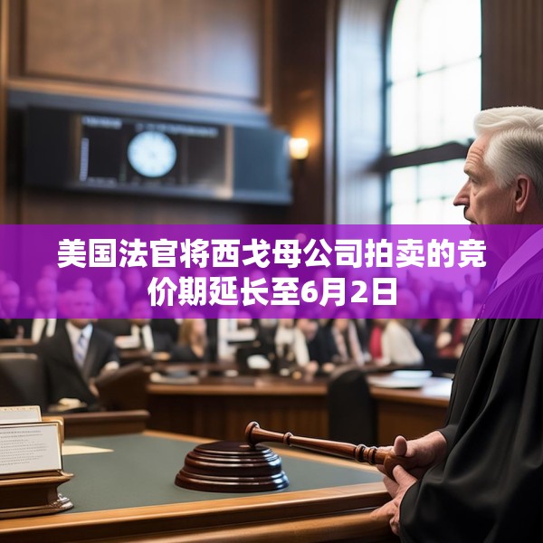 美国法官将西戈母公司拍卖的竞价期延长至6月2日