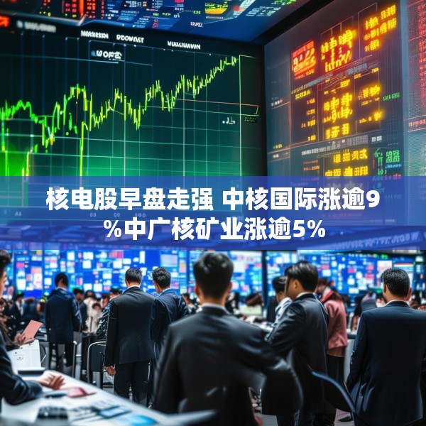 核电股早盘走强 中核国际涨逾9%中广核矿业涨逾5%