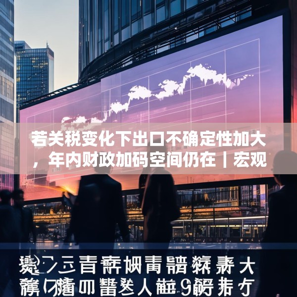 若关税变化下出口不确定性加大，年内财政加码空间仍在｜宏观晚6点