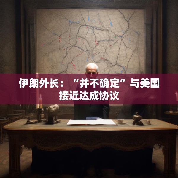 伊朗外长：“并不确定”与美国接近达成协议