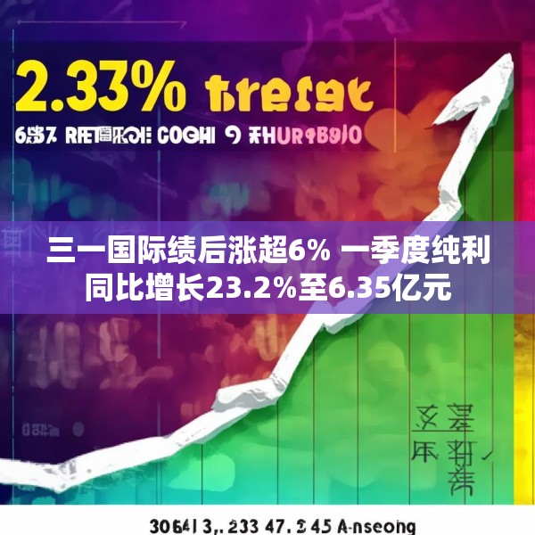 三一国际绩后涨超6% 一季度纯利同比增长23.2%至6.35亿元