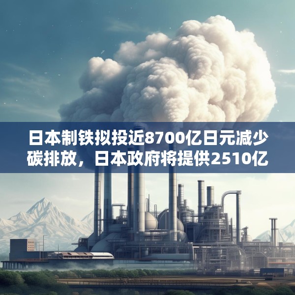 日本制铁拟投近8700亿日元减少碳排放，日本政府将提供2510亿日元补贴