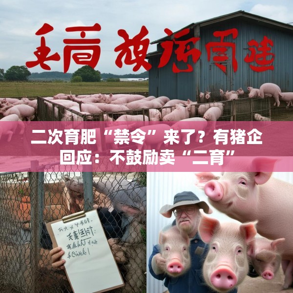 二次育肥“禁令”来了？有猪企回应：不鼓励卖“二育”