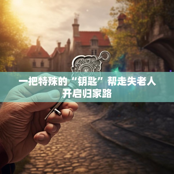 一把特殊的“钥匙”帮走失老人开启归家路