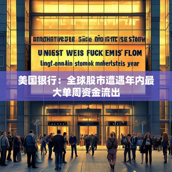 美国银行：全球股市遭遇年内最大单周资金流出