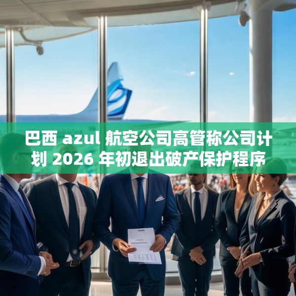 巴西 azul 航空公司高管称公司计划 2026 年初退出破产保护程序