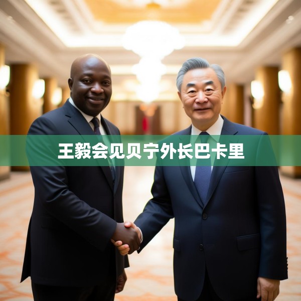 王毅会见贝宁外长巴卡里