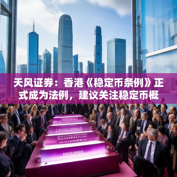 天风证券：香港《稳定币条例》正式成为法例，建议关注稳定币概念相关标的