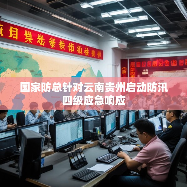 国家防总针对云南贵州启动防汛四级应急响应