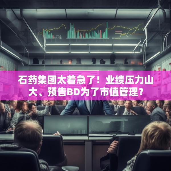 石药集团太着急了！业绩压力山大、预告BD为了市值管理？