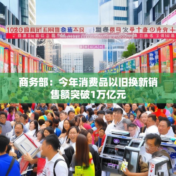 商务部：今年消费品以旧换新销售额突破1万亿元